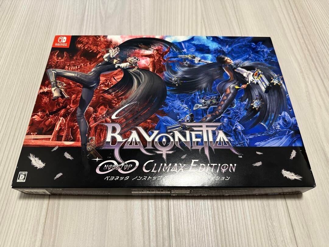 Nintendo Switch BAYONETTA NON STOP CLIMAX EDITION 1 2 Game Tested
