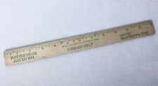 Vintage Siemens Bellefontaine OH Advertising Wood Ruler Just Say No War On Drugs picture