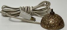 Vintage Lazy-Bones push button remote Gilded Gold regency Appliance Switch picture