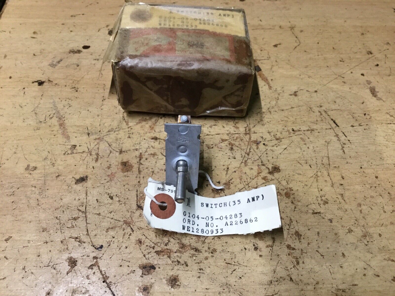 Sherman Tank Switch, Turret Control Box, 35amp, 24volt