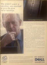 1999 Dell PowerEdge 6350 Server PRINT AD Intel Xeon Processors VTG 1990s picture